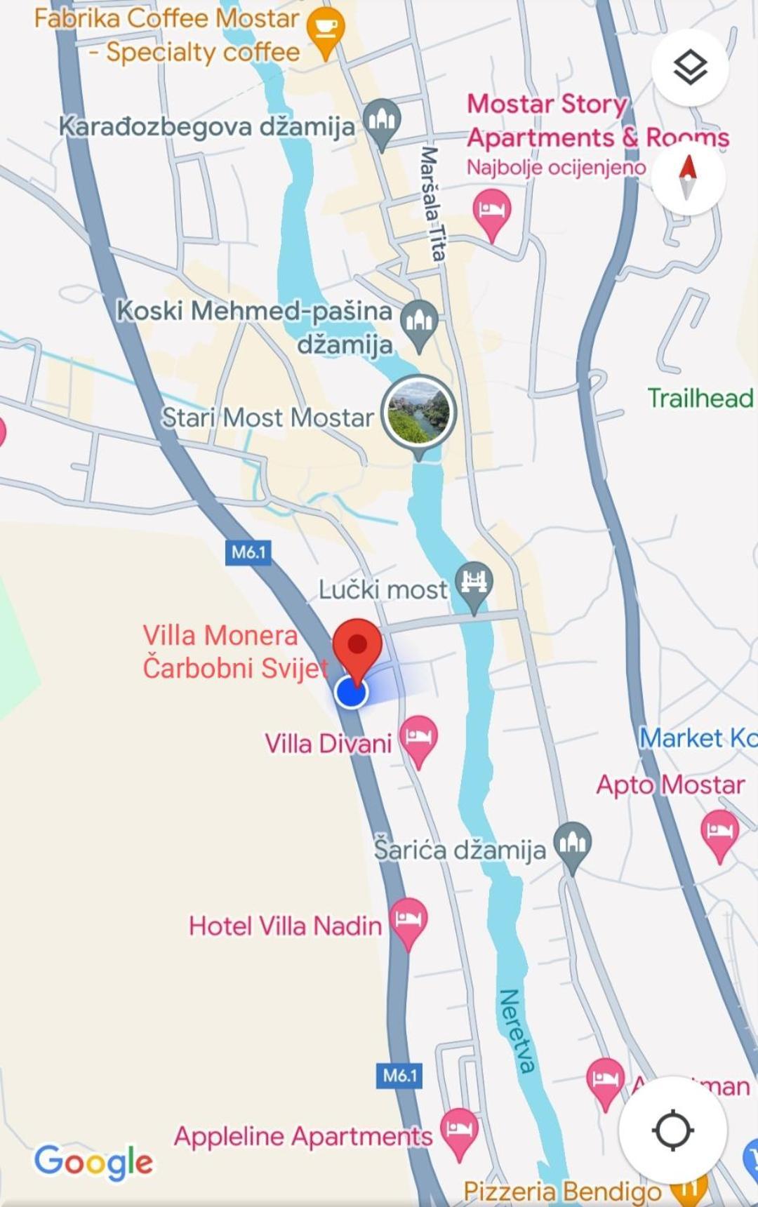 Villa Monera Apartments & Rooms & Free Garage Мостар Екстериор снимка